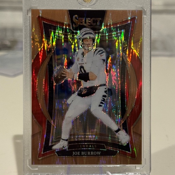 Panini Other - 2024 Zebra Panini Joe Burrow Copper Shock Select card /299